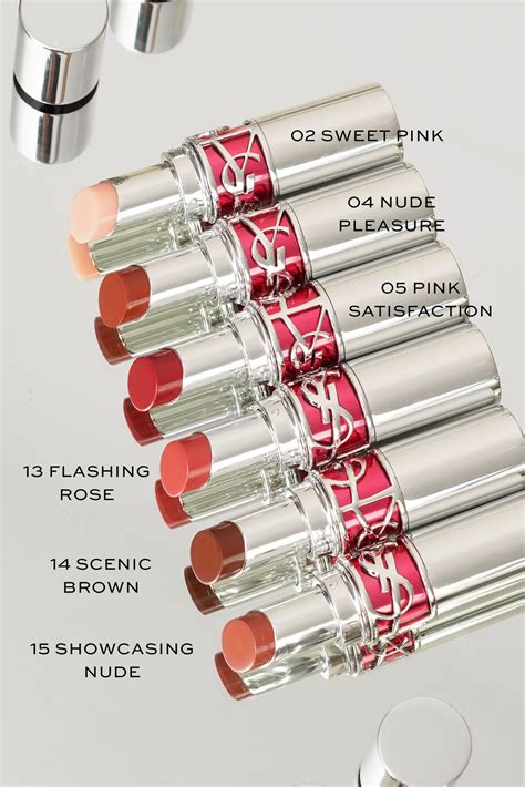 ysl gadget|YSL lip shades.